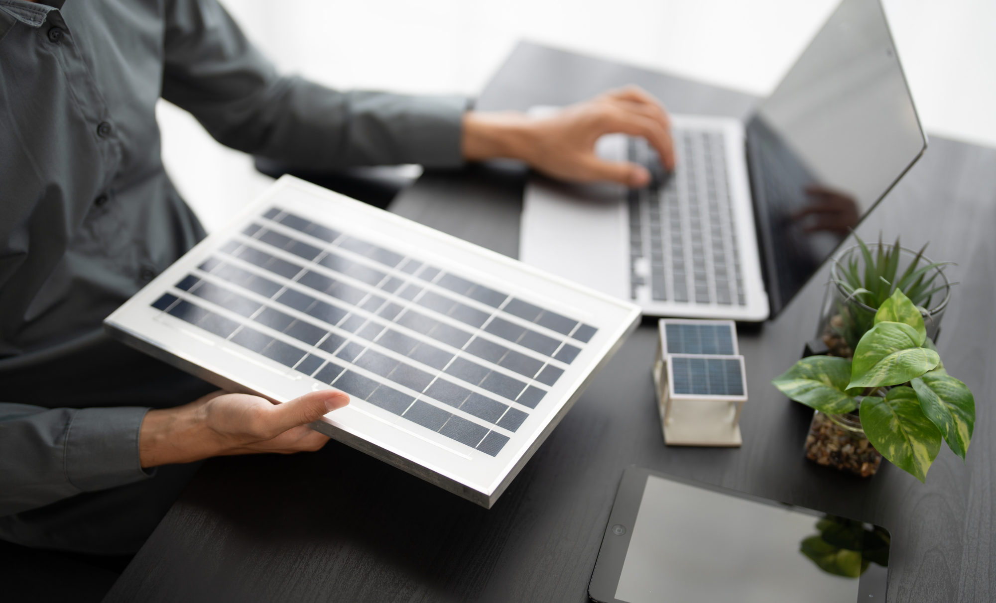 Samowystarczalność - panele słoneczne